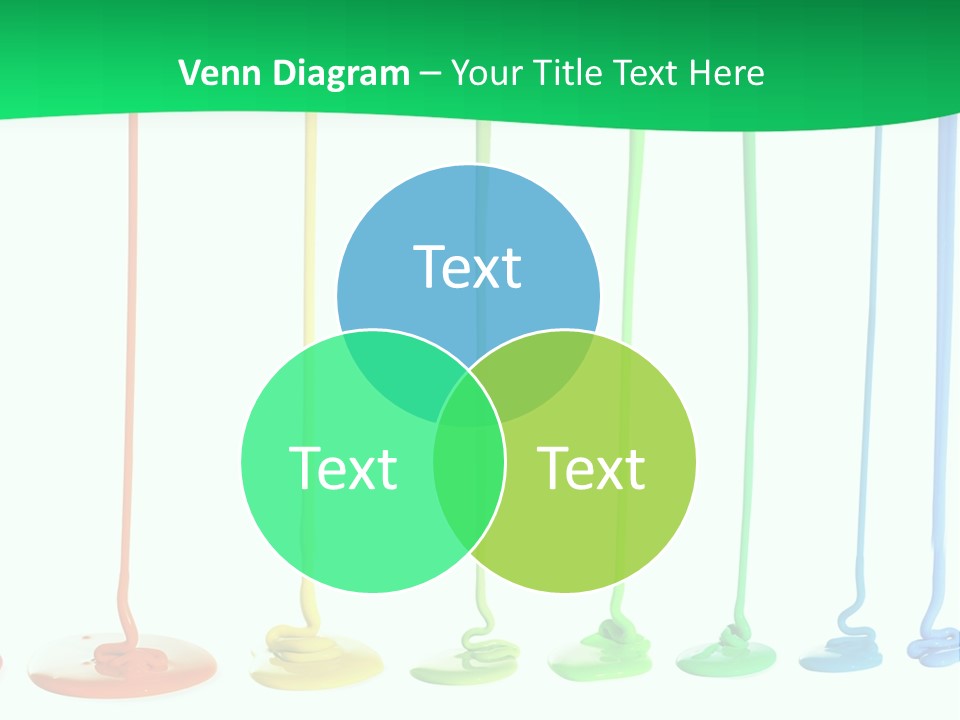 Graphic Messy Spray PowerPoint Template