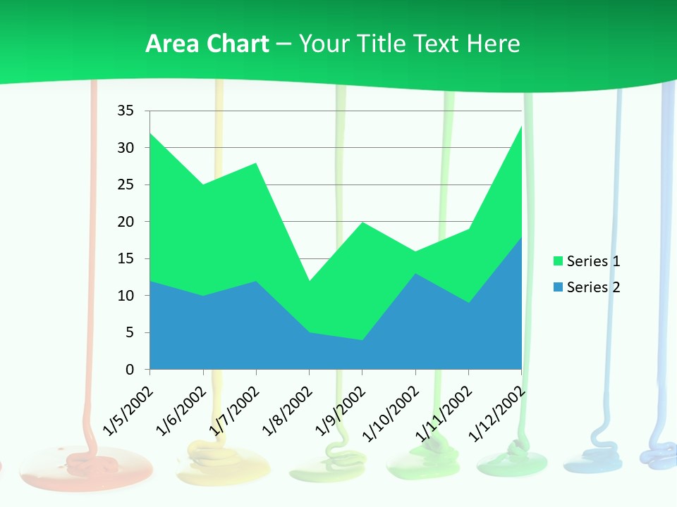 Graphic Messy Spray PowerPoint Template