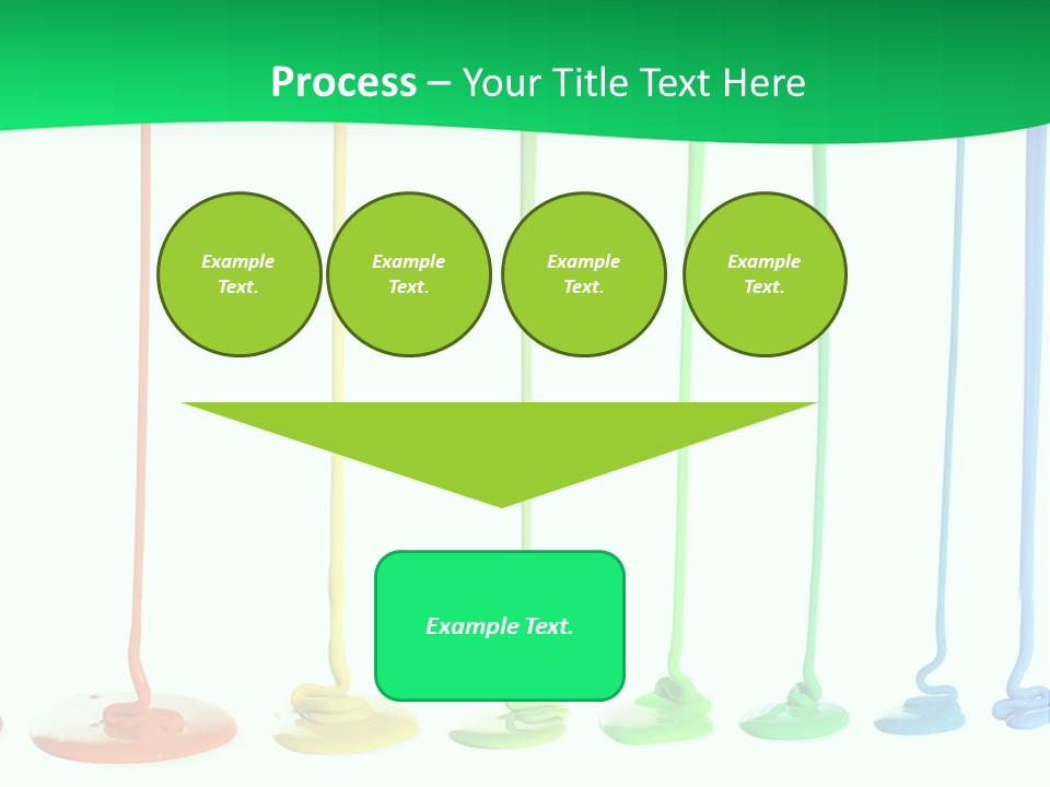 Graphic Messy Spray PowerPoint Template