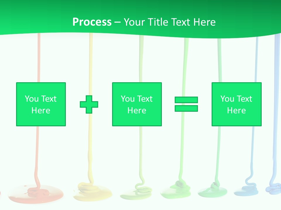 Graphic Messy Spray PowerPoint Template