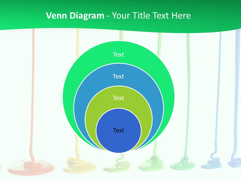 Graphic Messy Spray PowerPoint Template