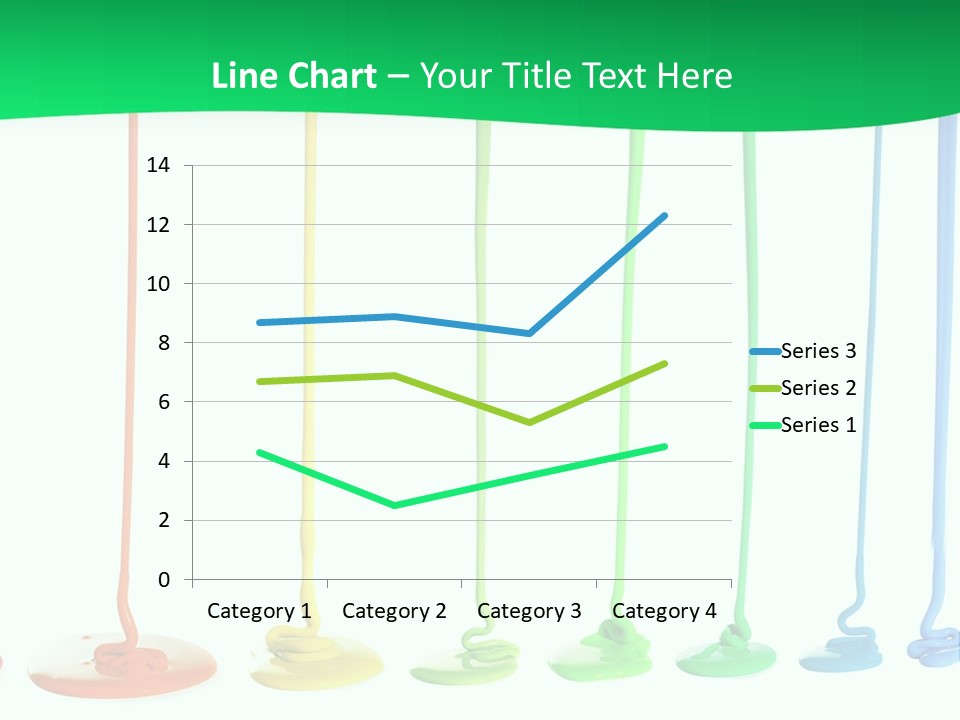 Graphic Messy Spray PowerPoint Template