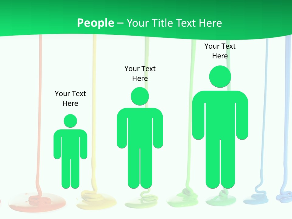 Graphic Messy Spray PowerPoint Template