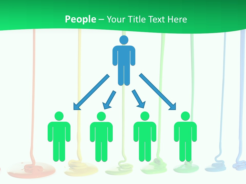 Graphic Messy Spray PowerPoint Template