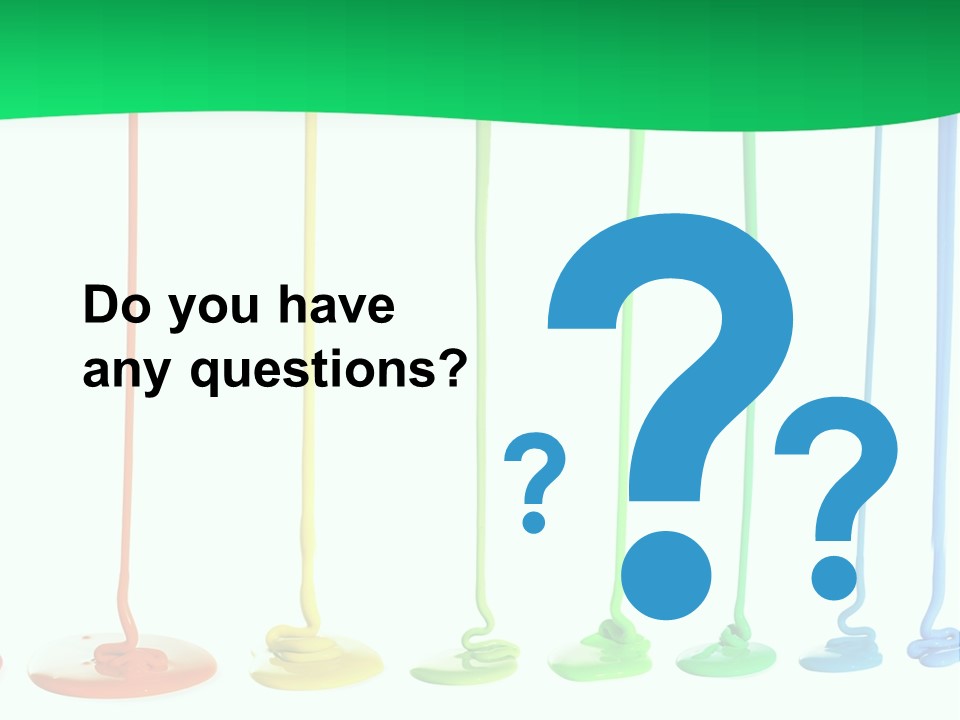 Graphic Messy Spray PowerPoint Template