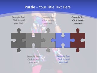 Dance Disco Sensuality PowerPoint Template