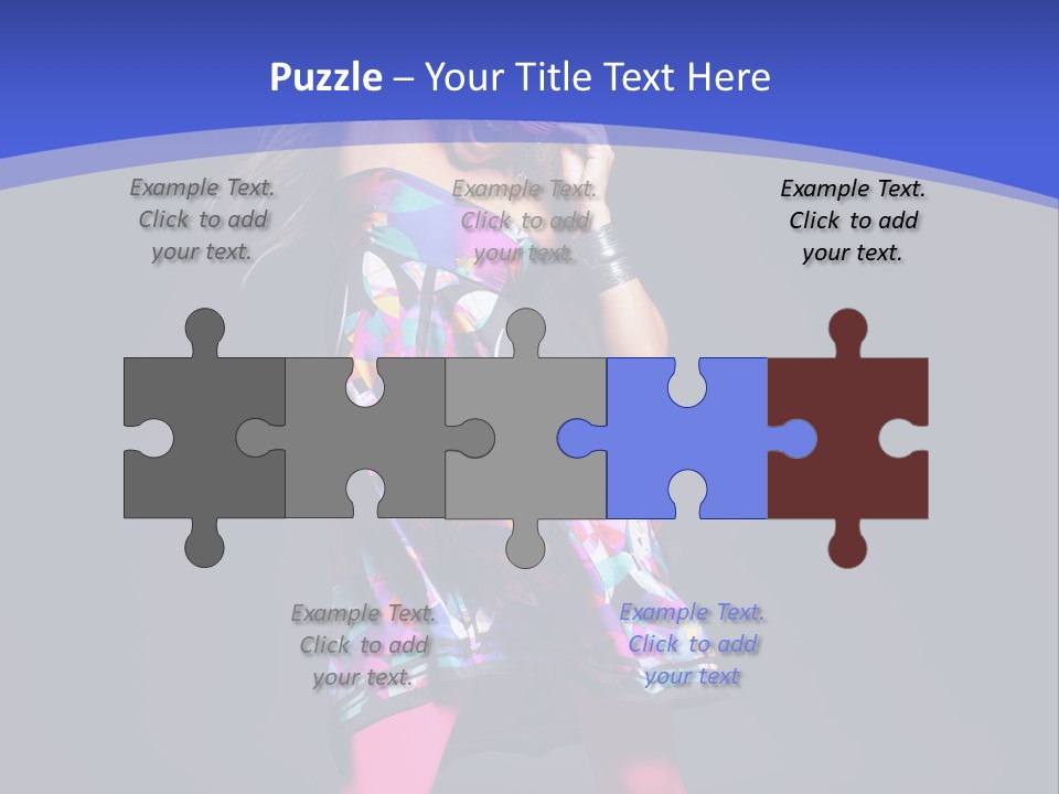 Dance Disco Sensuality PowerPoint Template