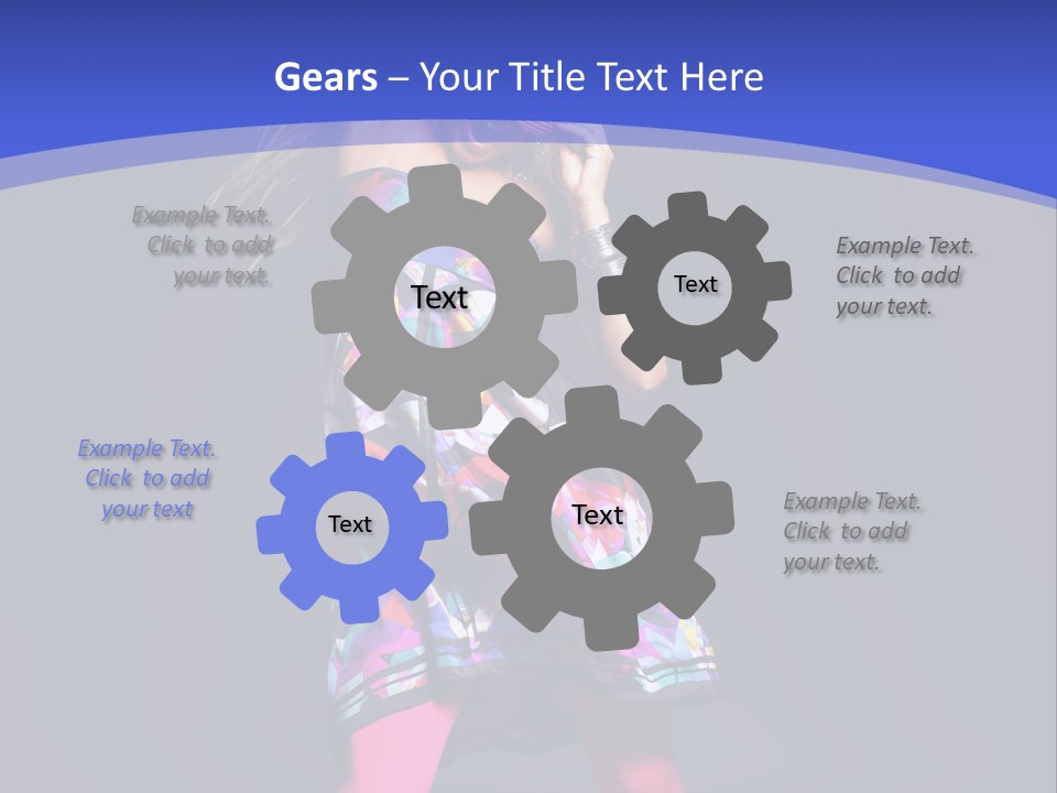 Dance Disco Sensuality PowerPoint Template