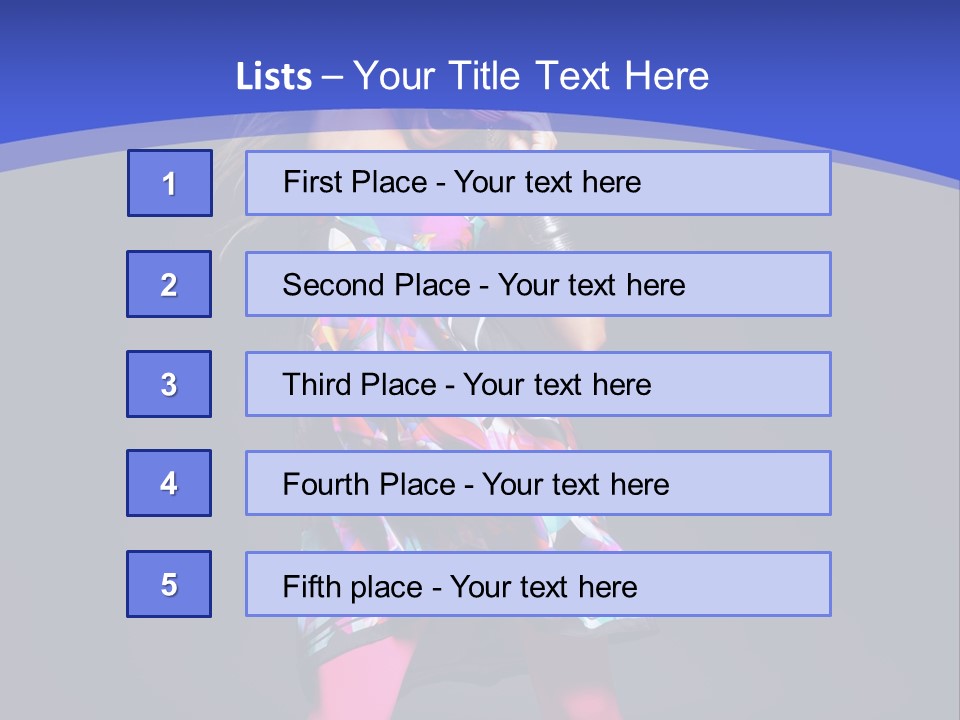 Dance Disco Sensuality PowerPoint Template