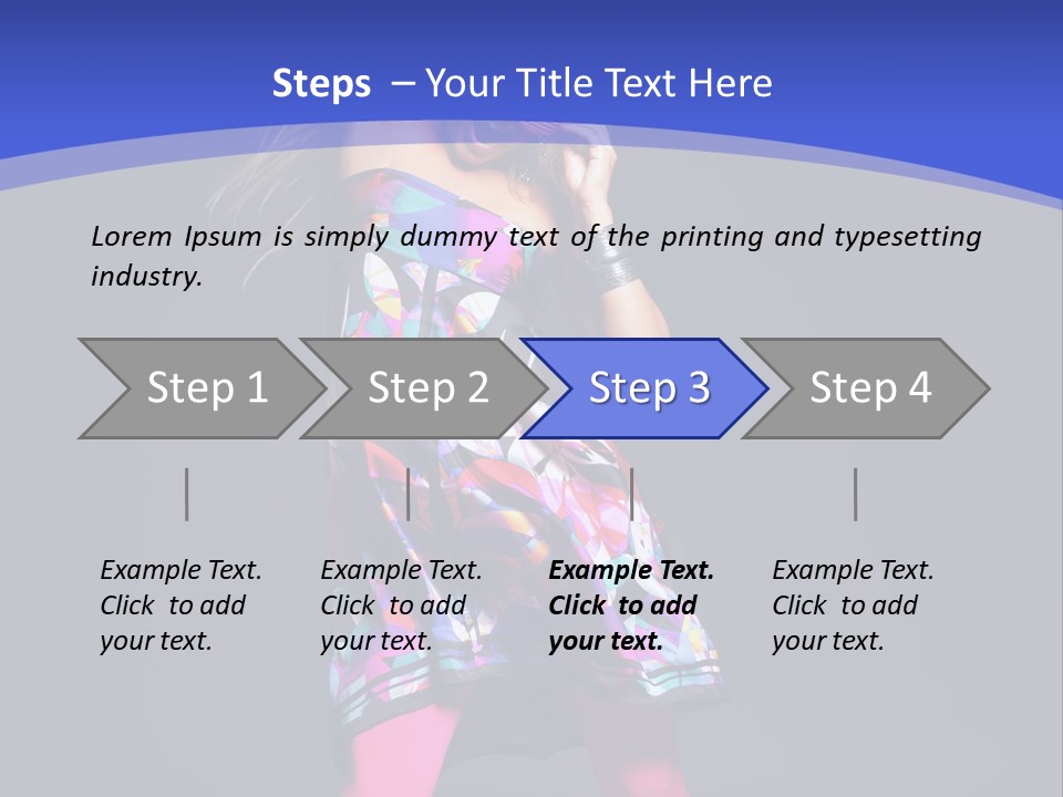 Dance Disco Sensuality PowerPoint Template