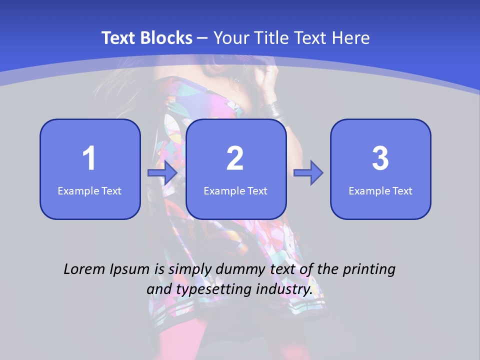 Dance Disco Sensuality PowerPoint Template