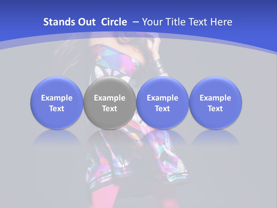 Dance Disco Sensuality PowerPoint Template