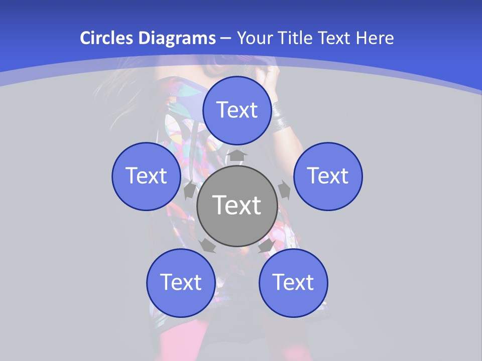 Dance Disco Sensuality PowerPoint Template