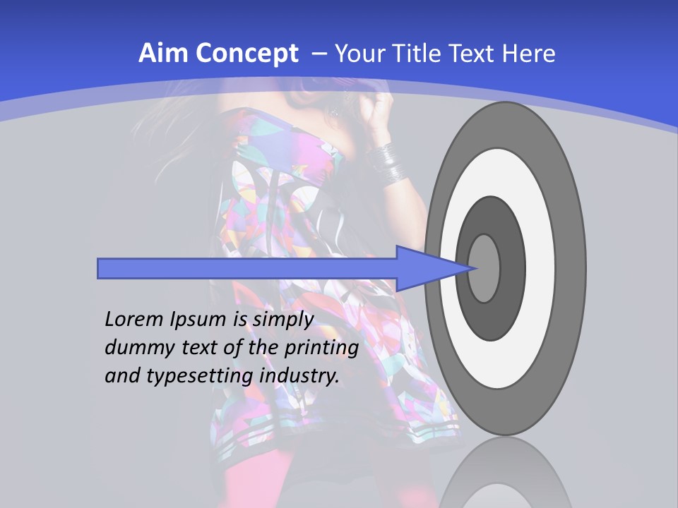 Dance Disco Sensuality PowerPoint Template
