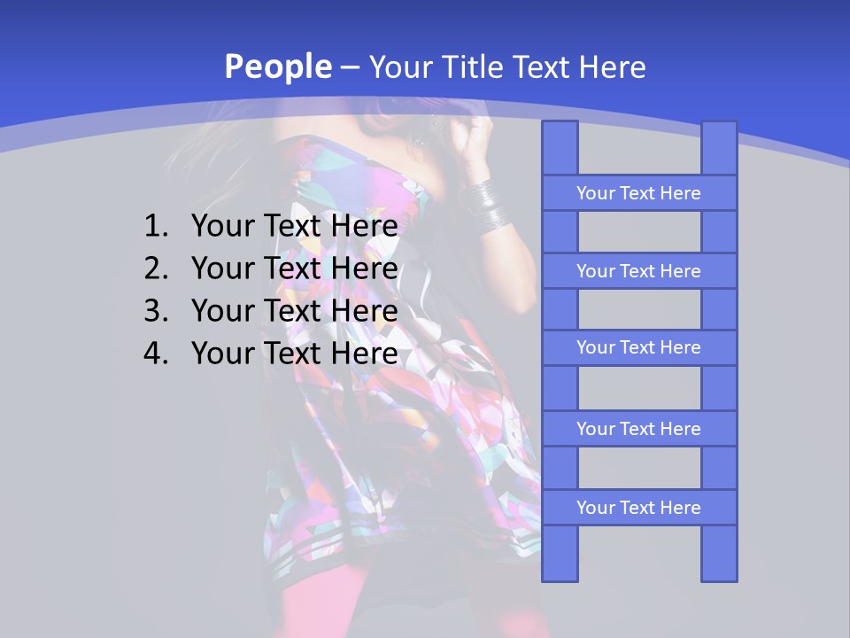 Dance Disco Sensuality PowerPoint Template