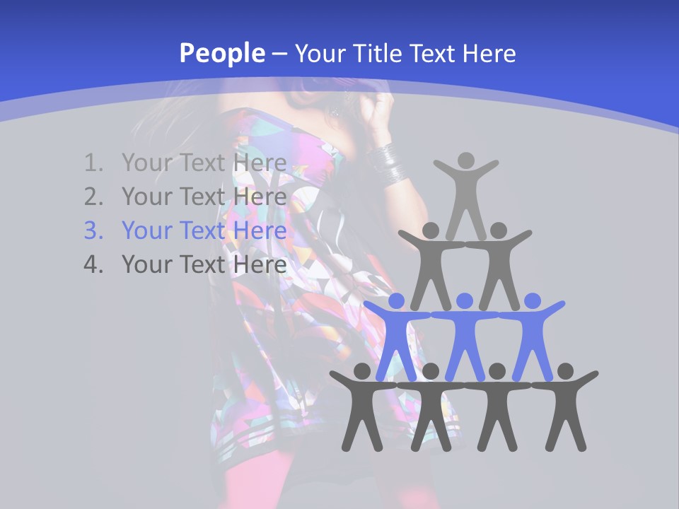 Dance Disco Sensuality PowerPoint Template