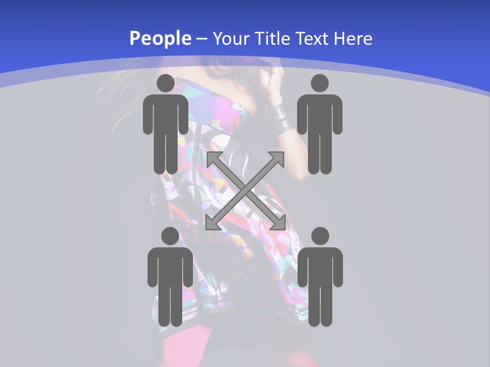 Dance Disco Sensuality PowerPoint Template