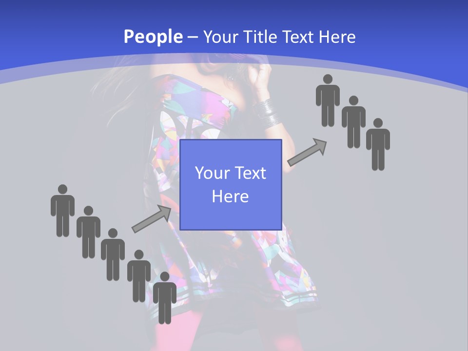 Dance Disco Sensuality PowerPoint Template