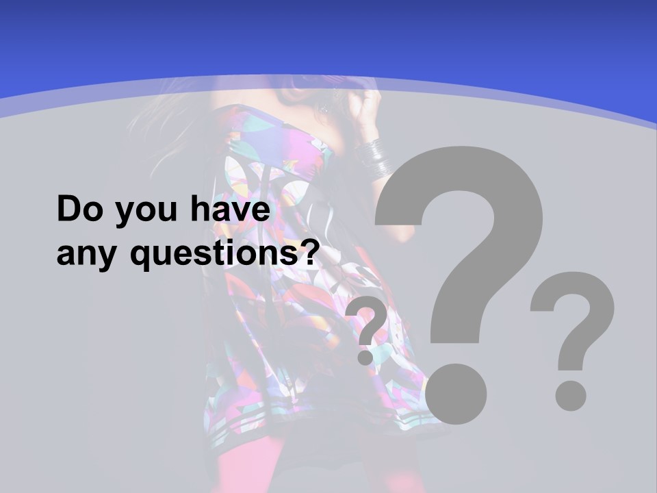 Dance Disco Sensuality PowerPoint Template