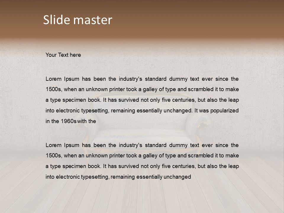 Skin Shape Lamp PowerPoint Template