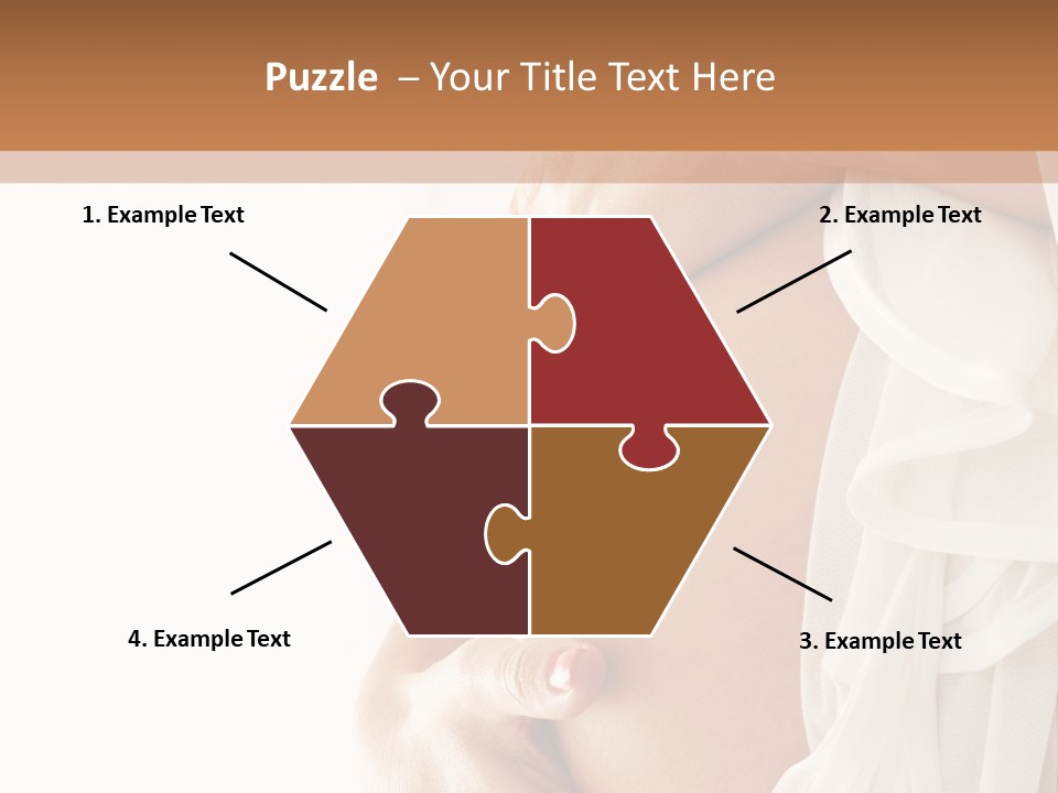 Happy Pregnant Expectant PowerPoint Template