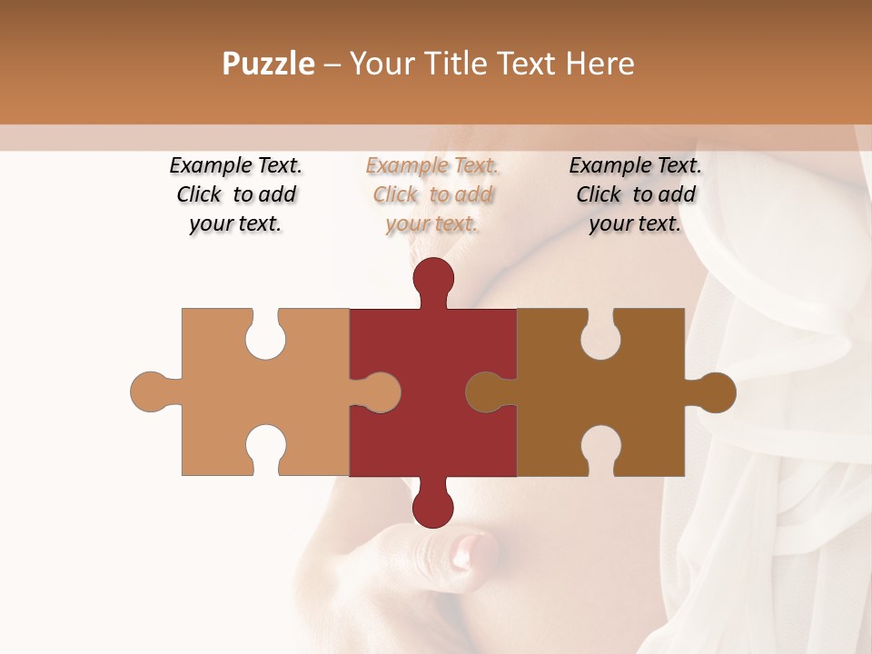 Happy Pregnant Expectant PowerPoint Template