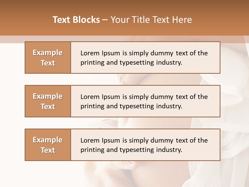 Happy Pregnant Expectant PowerPoint Template