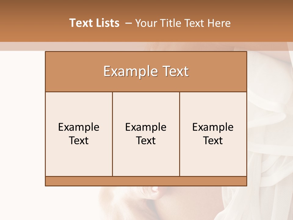 Happy Pregnant Expectant PowerPoint Template