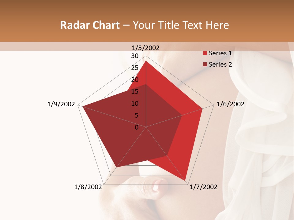 Happy Pregnant Expectant PowerPoint Template