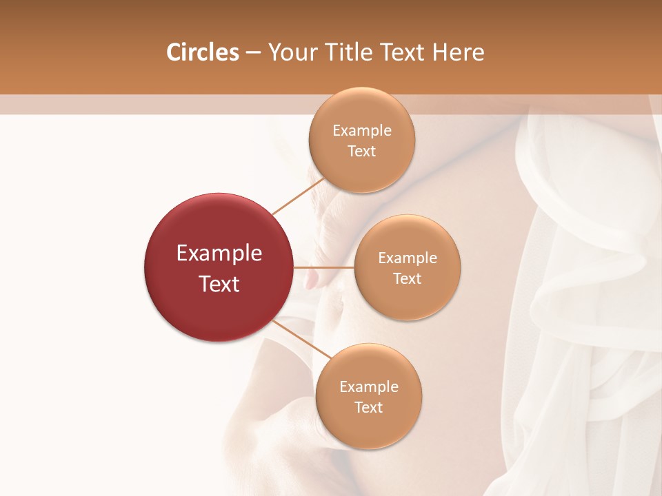 Happy Pregnant Expectant PowerPoint Template