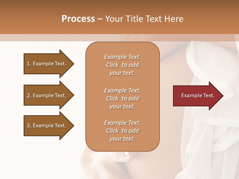 Happy Pregnant Expectant PowerPoint Template