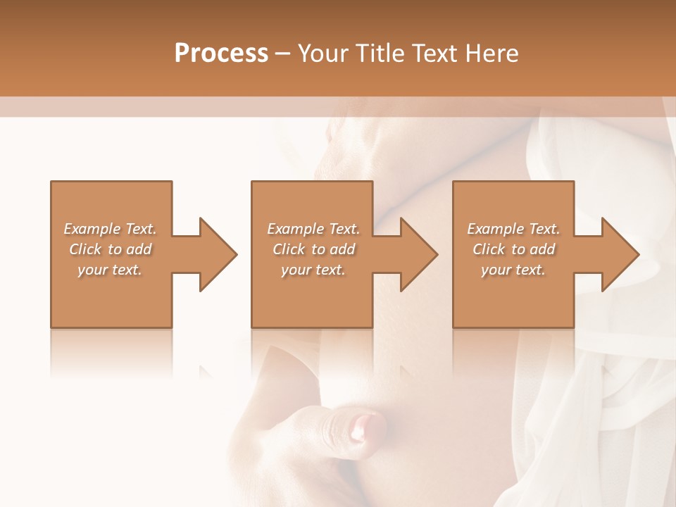 Happy Pregnant Expectant PowerPoint Template