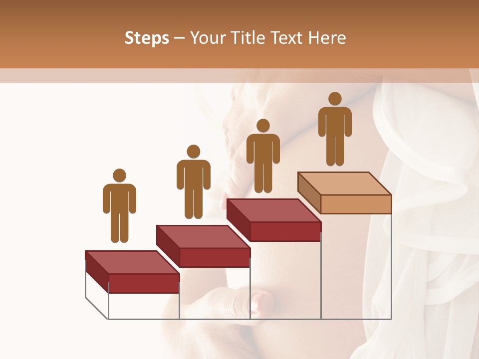 Happy Pregnant Expectant PowerPoint Template