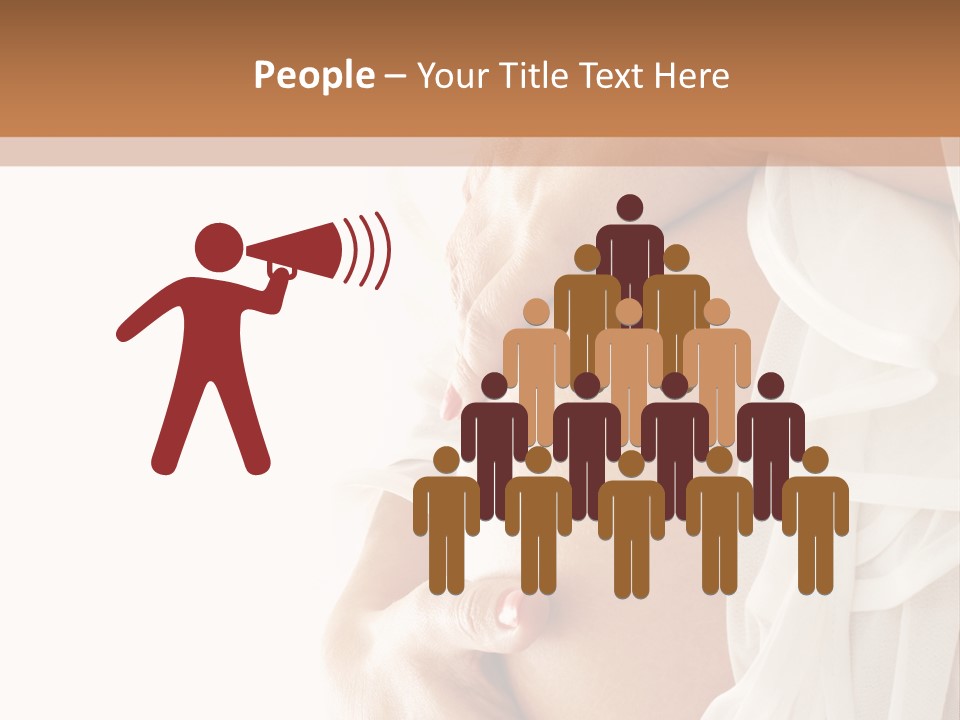 Happy Pregnant Expectant PowerPoint Template