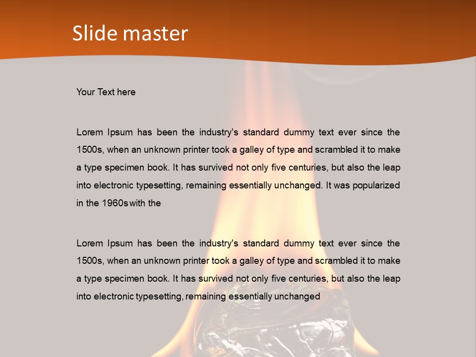 Yellow Cold Sexy PowerPoint Template