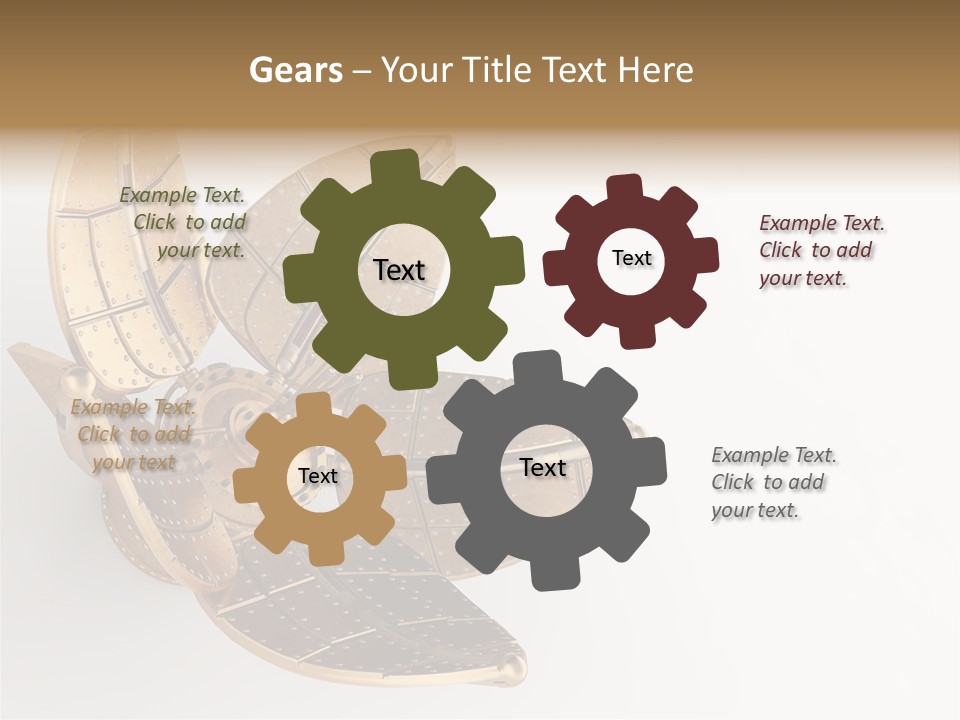 Mechanical Concept Engine PowerPoint Template