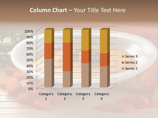 Dish Orange Soup PowerPoint Template