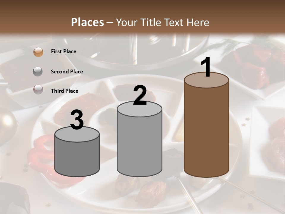 Olive Food Fermented PowerPoint Template