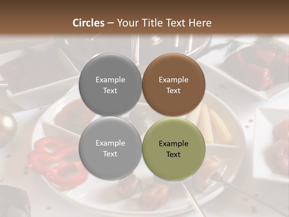 Olive Food Fermented PowerPoint Template