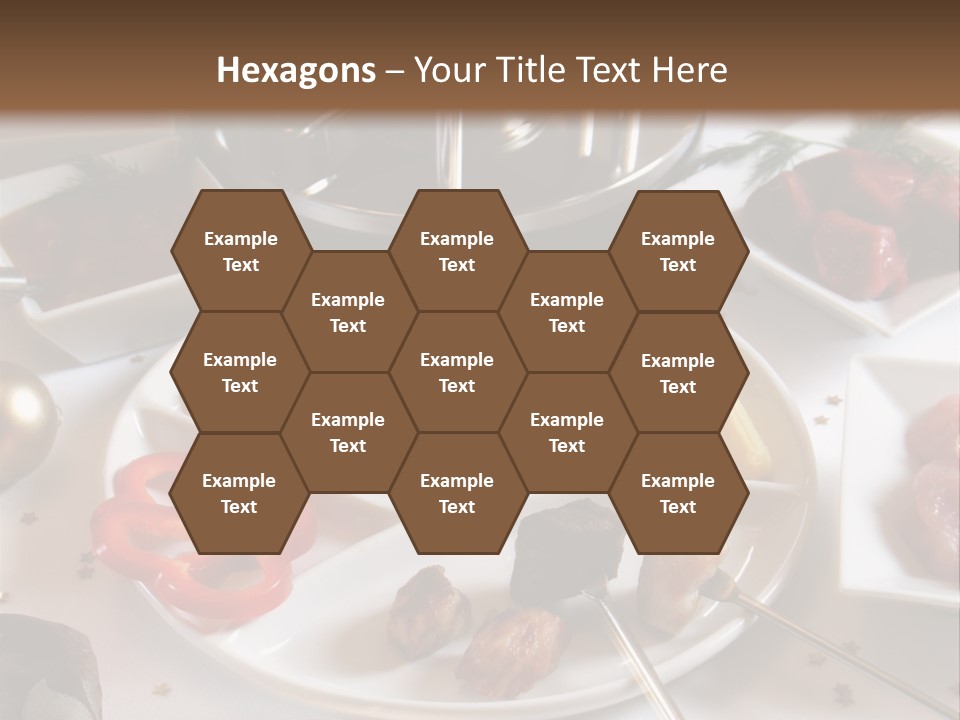 Olive Food Fermented PowerPoint Template