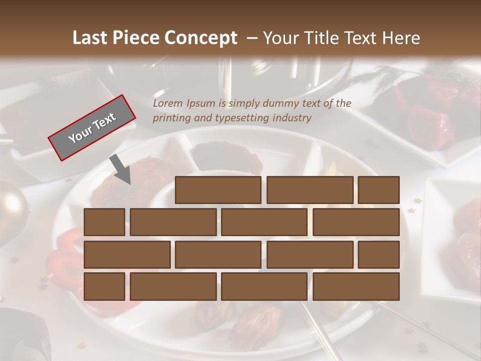 Olive Food Fermented PowerPoint Template