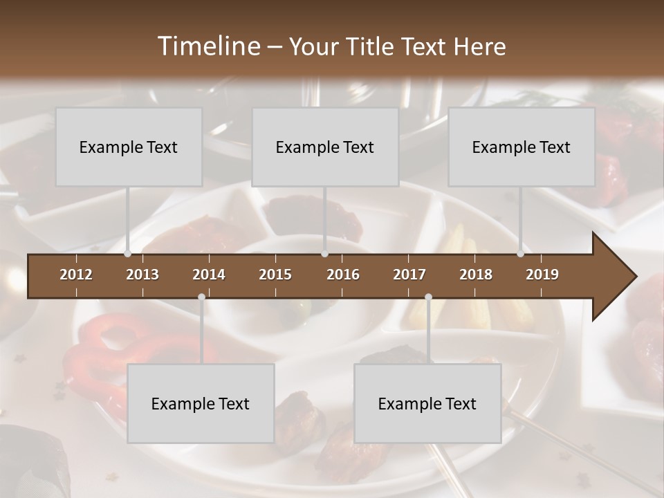 Olive Food Fermented PowerPoint Template