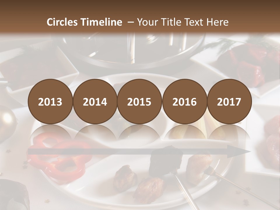 Olive Food Fermented PowerPoint Template