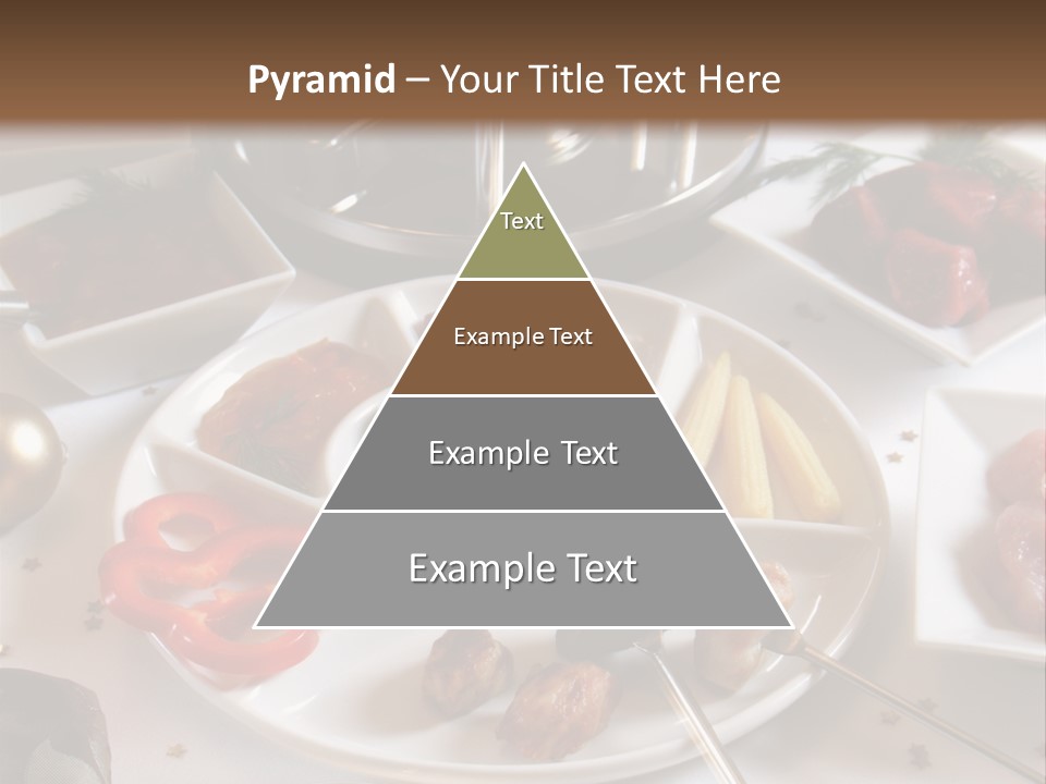 Olive Food Fermented PowerPoint Template