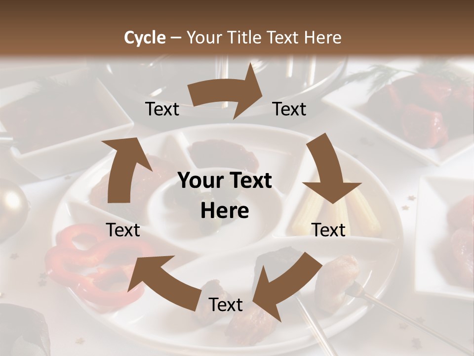 Olive Food Fermented PowerPoint Template