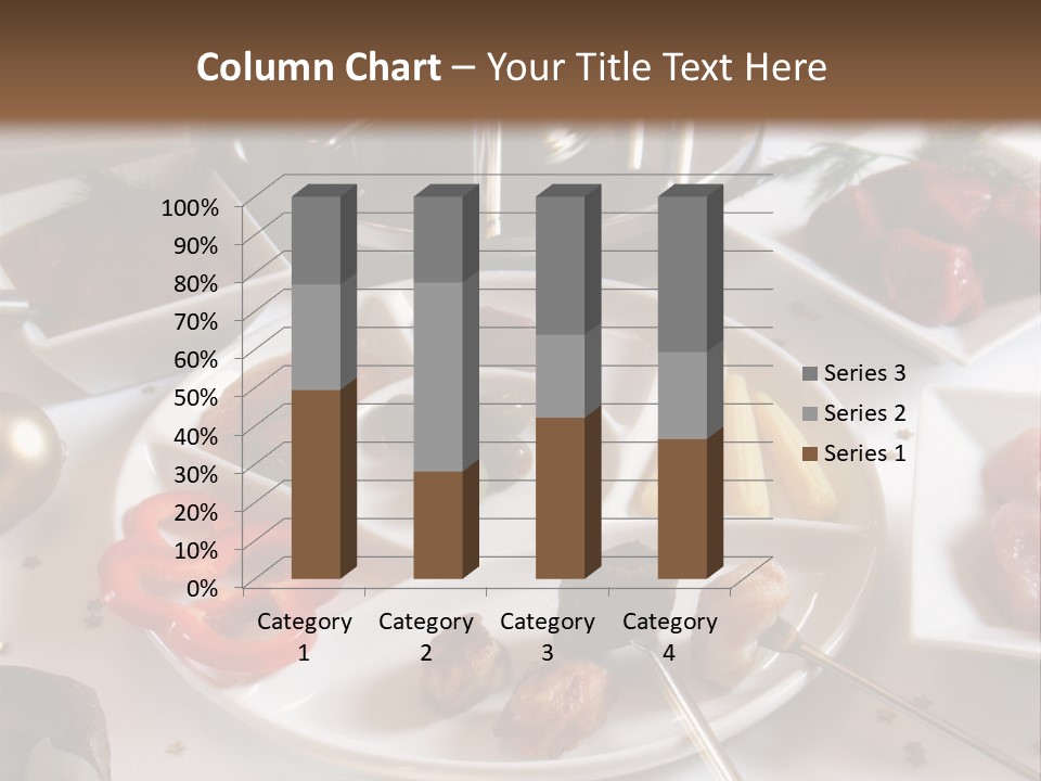 Olive Food Fermented PowerPoint Template