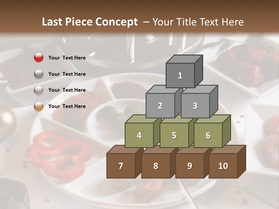 Olive Food Fermented PowerPoint Template