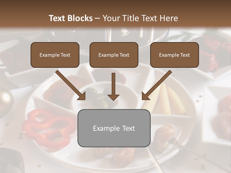 Olive Food Fermented PowerPoint Template