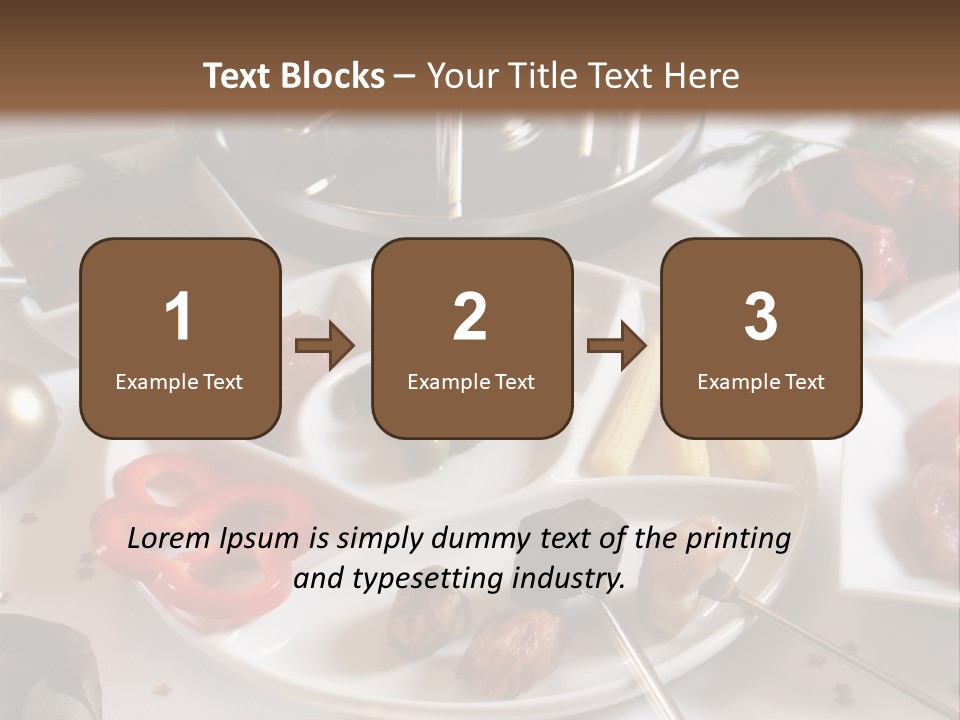 Olive Food Fermented PowerPoint Template