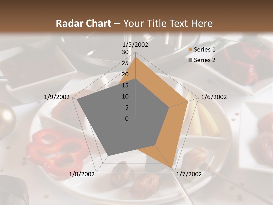 Olive Food Fermented PowerPoint Template